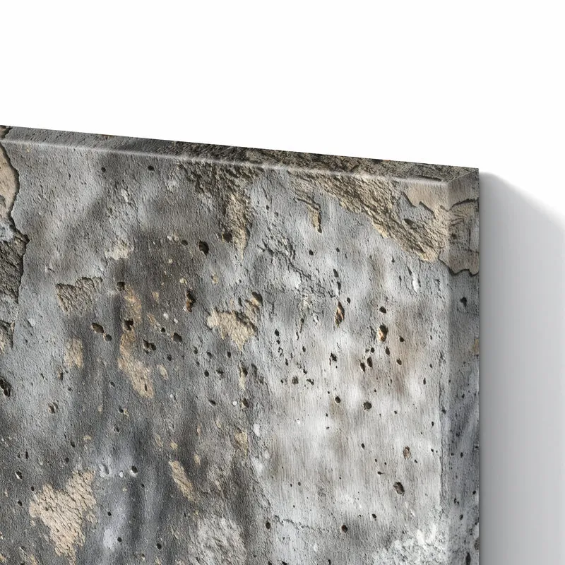 Metall Magnettafel - Raue Betonwand