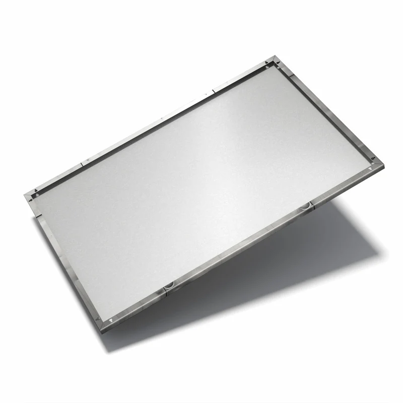 Metall Magnettafel - Stahlplatten mit Nieten