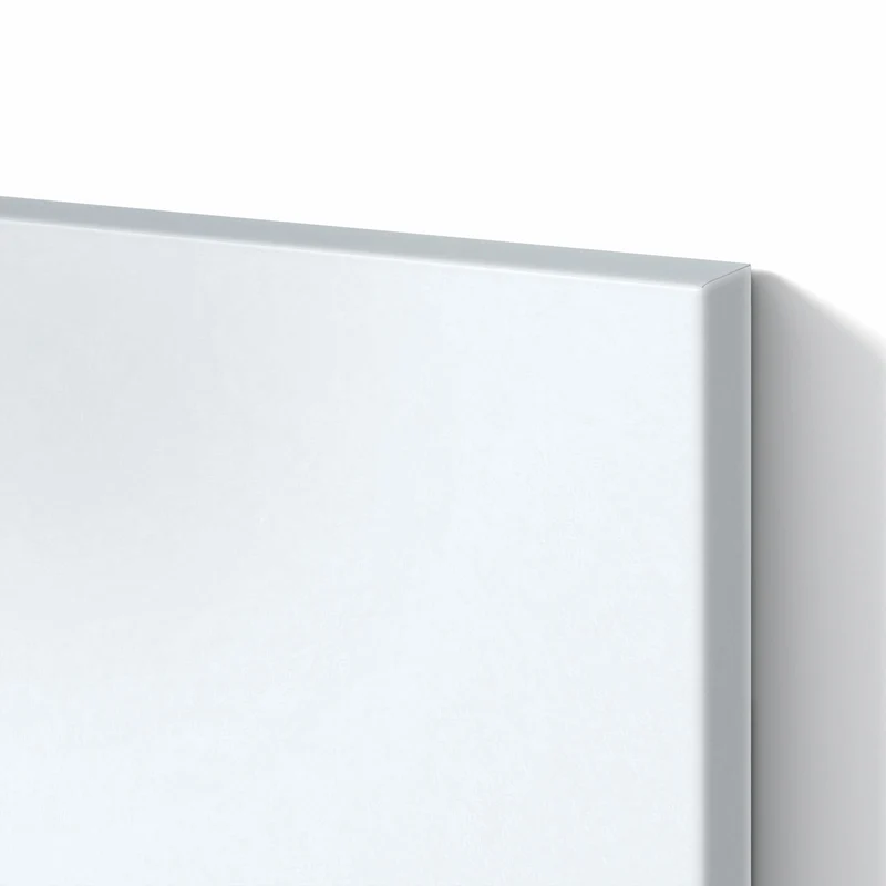 Metall Magnettafel - Hellgrauer Hintergrund