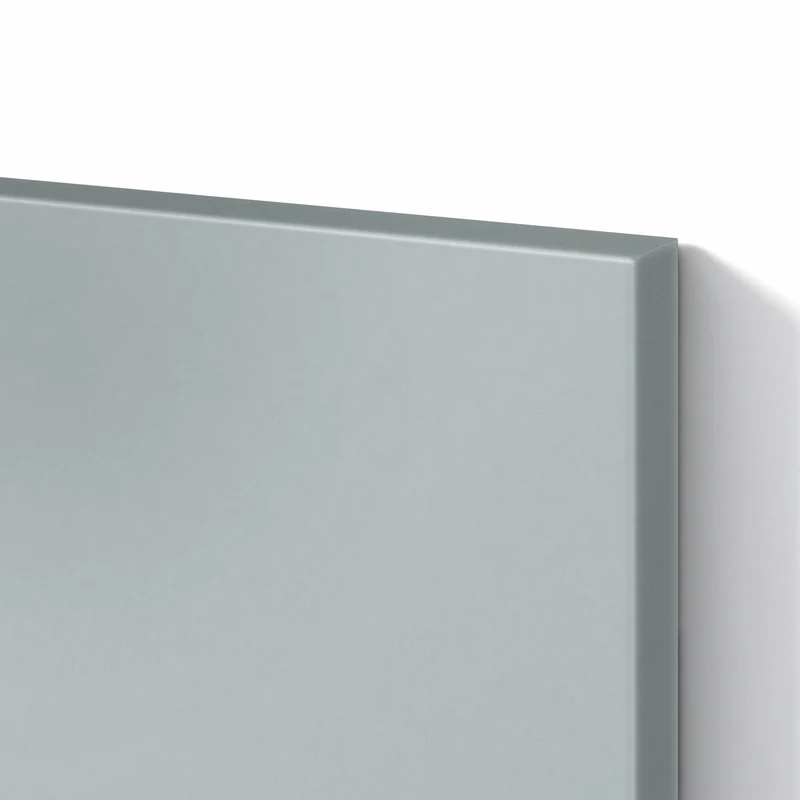 Metall Magnettafel - Nebelgrau