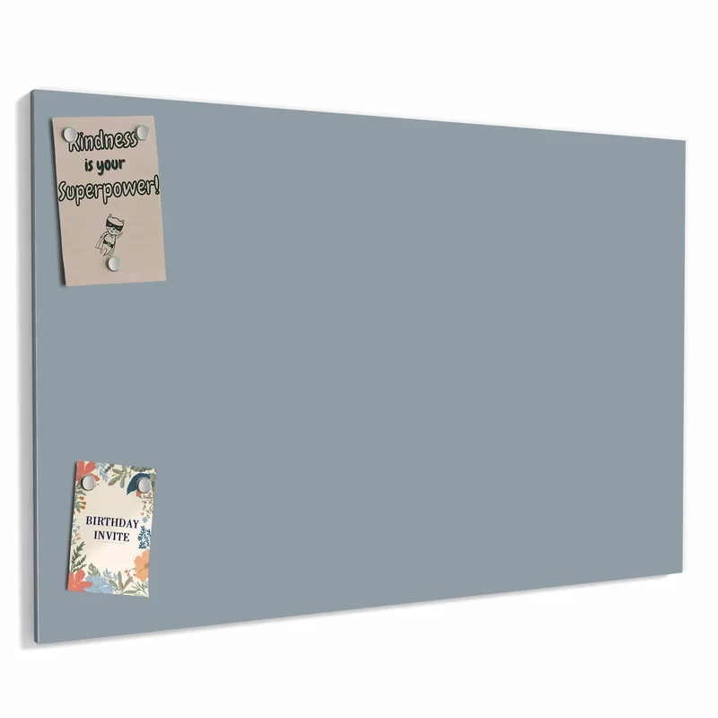 Metall Magnettafel - Schiefergrau