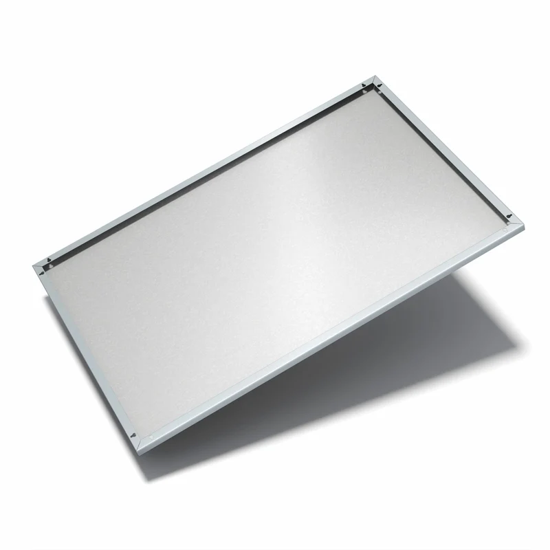 Metall Magnettafel - Schiefergrau