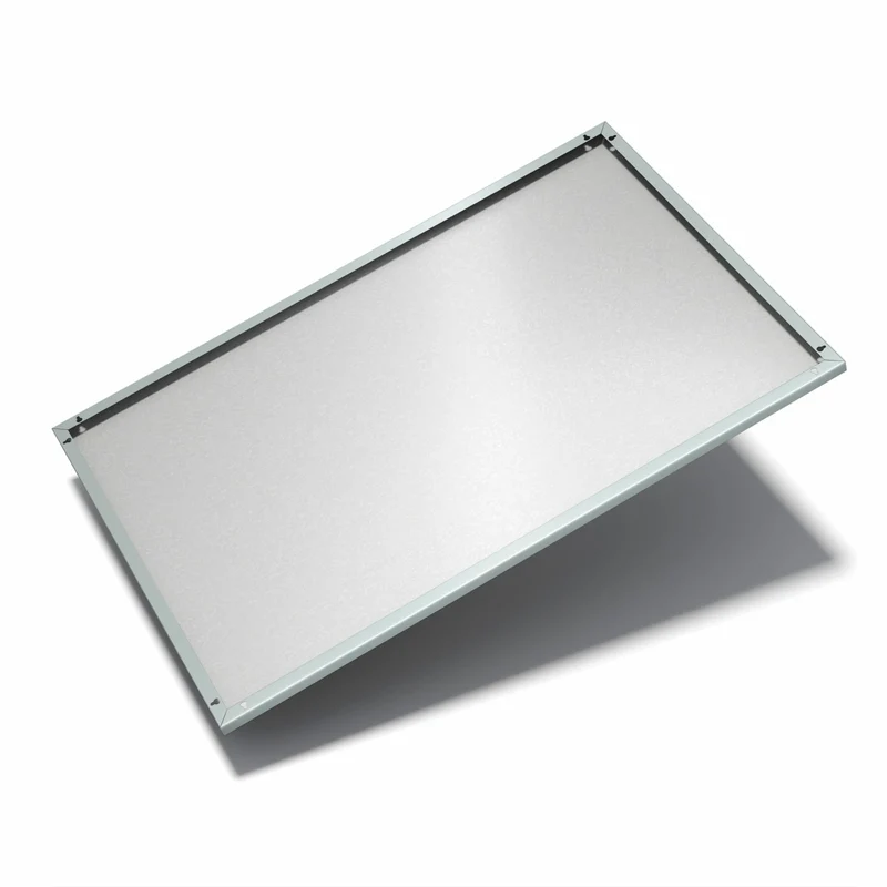 Metall Magnettafel - Steingrau