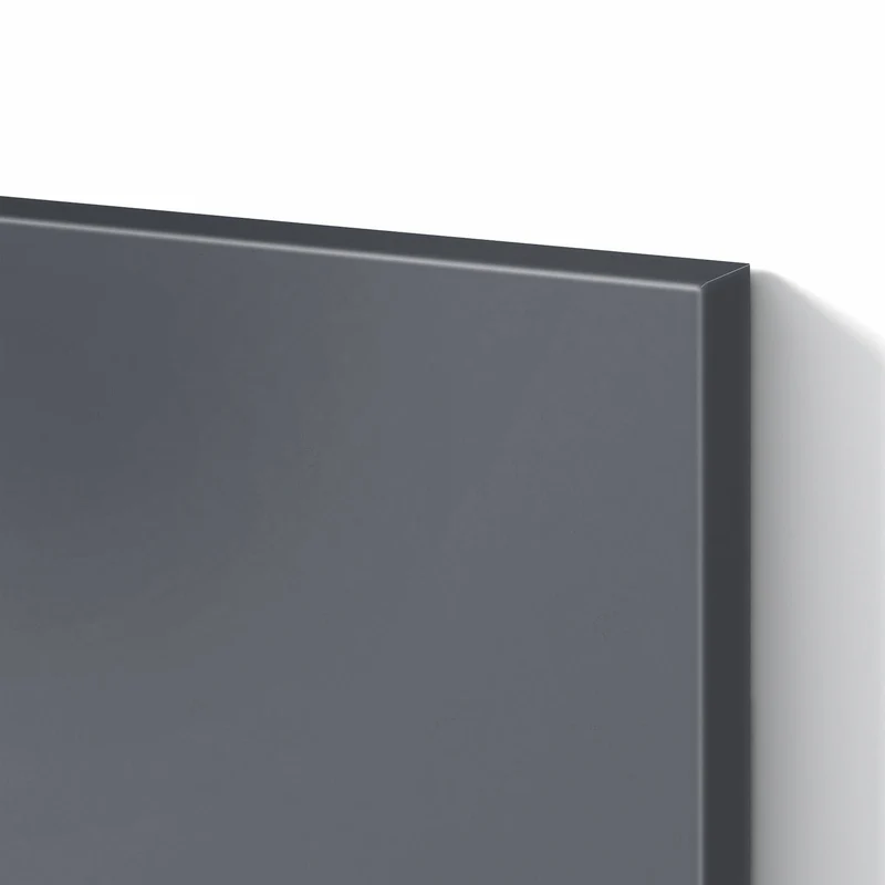 Metall Magnettafel - Dunkelgrauer Hintergrund