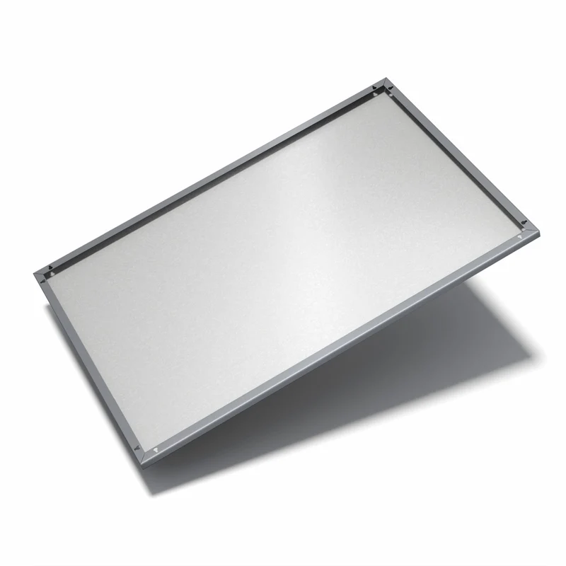Metall Magnettafel - Dunkelgrauer Hintergrund