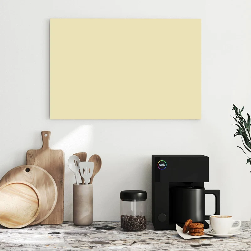 Metall Magnettafel - Sandbeige