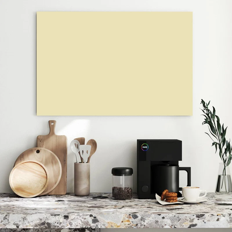 Metall Magnettafel - Sandbeige