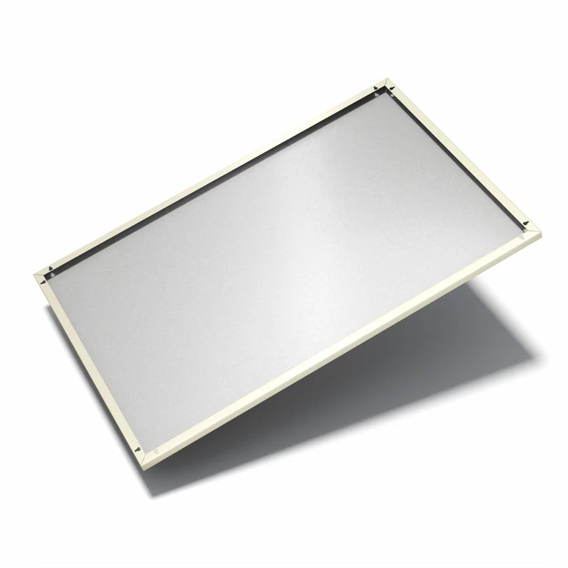 Metall Magnettafel - Sandbeige