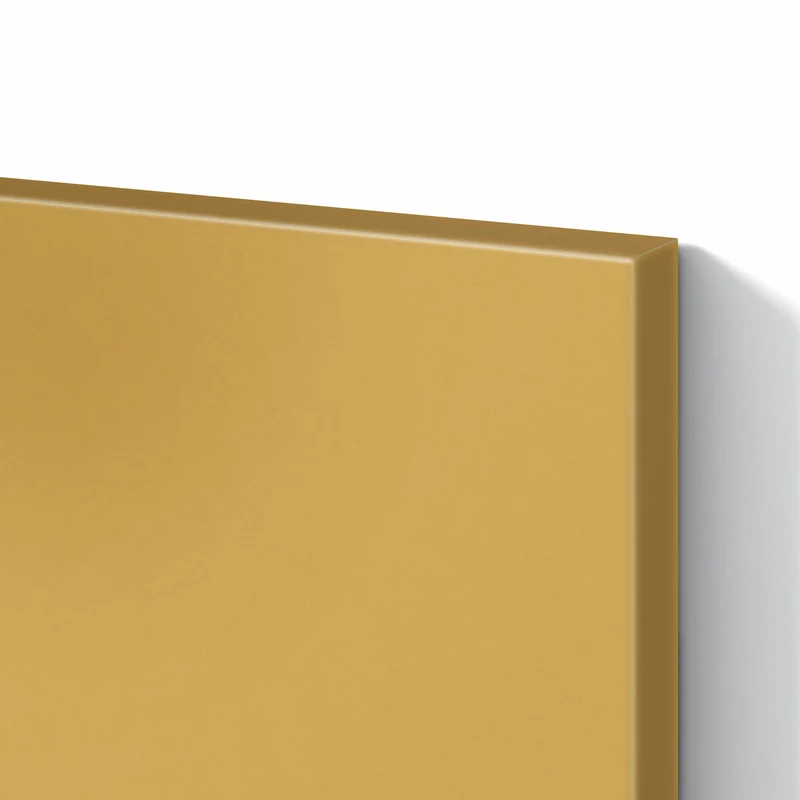 Metall Magnettafel - Khakibrauner Hintergrund
