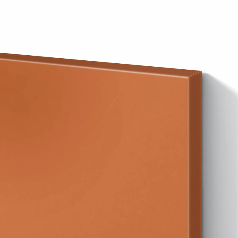 Metall Magnettafel - Terrakotta