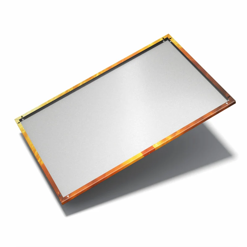 Metall Magnettafel - Löwe aus Feuer