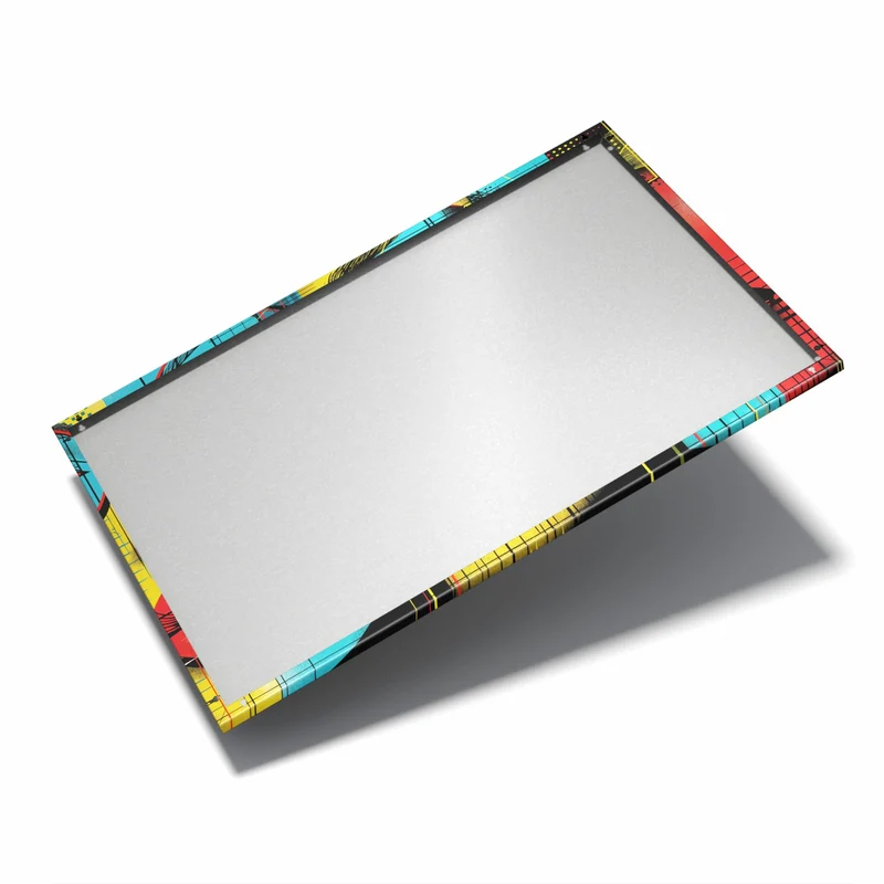 Metall Magnettafel - Zwei Gesichter