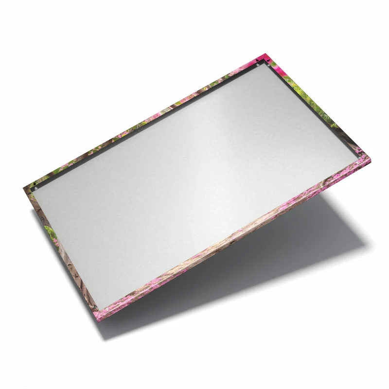 Metall Magnettafel - Blütenallee