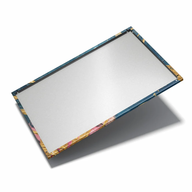 Metall Magnettafel - Pinker Tiger