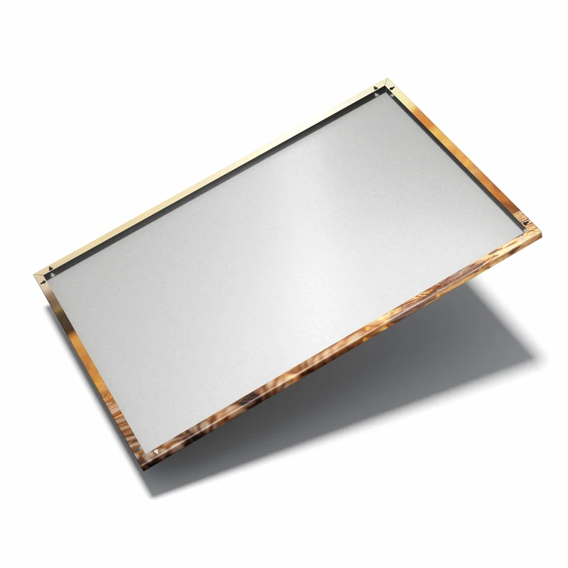 Metall Magnettafel - Biergläser im Kornfeld