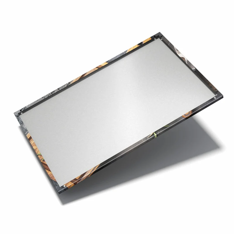 Metall Magnettafel - Steak in Scheiben