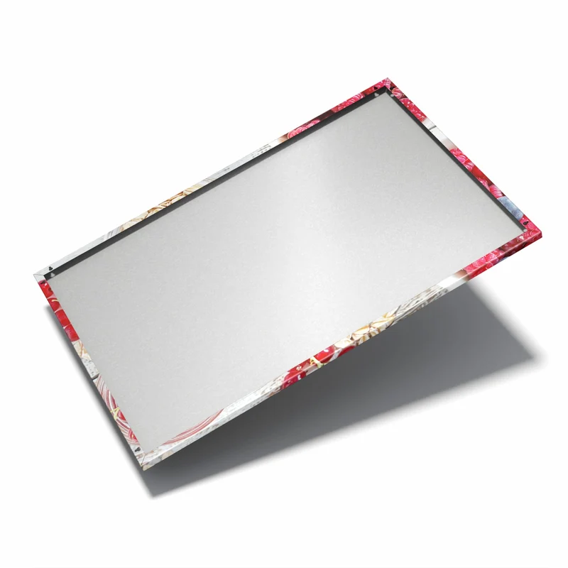 Metall Magnettafel - Beeren und Haferflocken