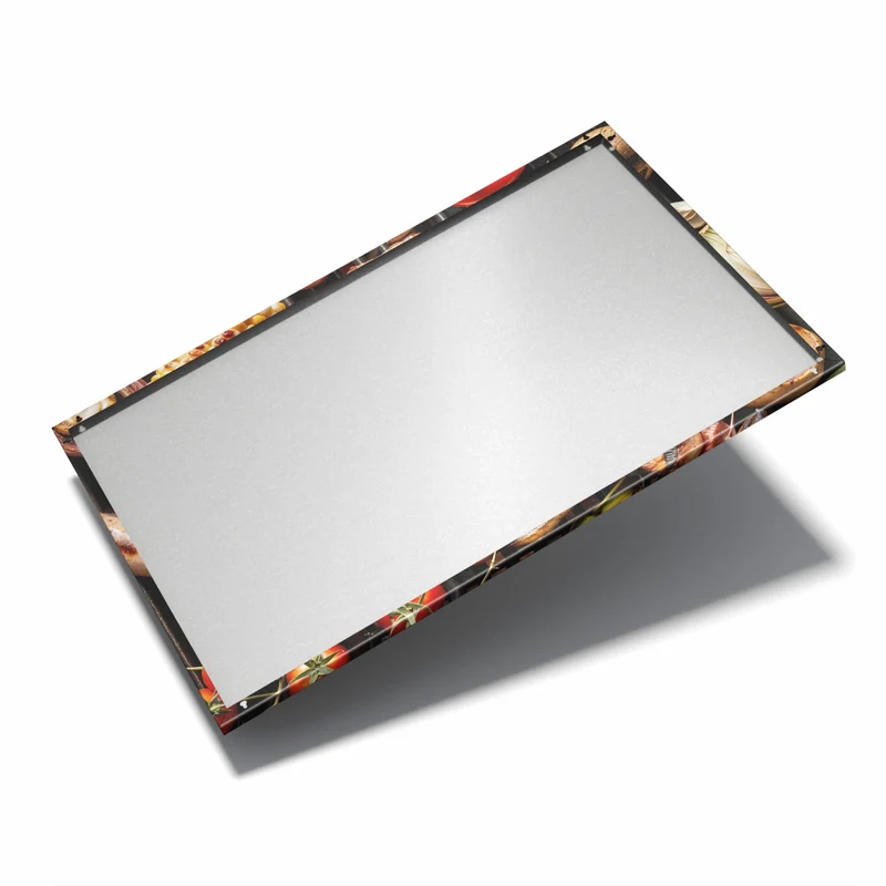 Metall Magnettafel - Steaks und Grillgemüse