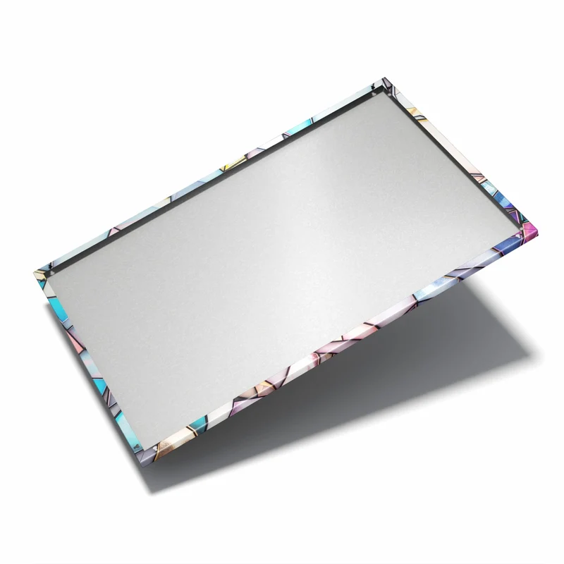 Metall Magnettafel - Buntes Glasmosaik