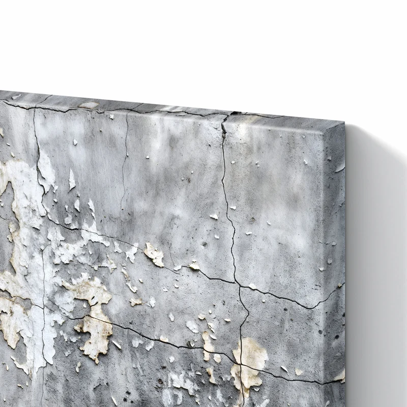 Metall Magnettafel - Abblätternde Wand