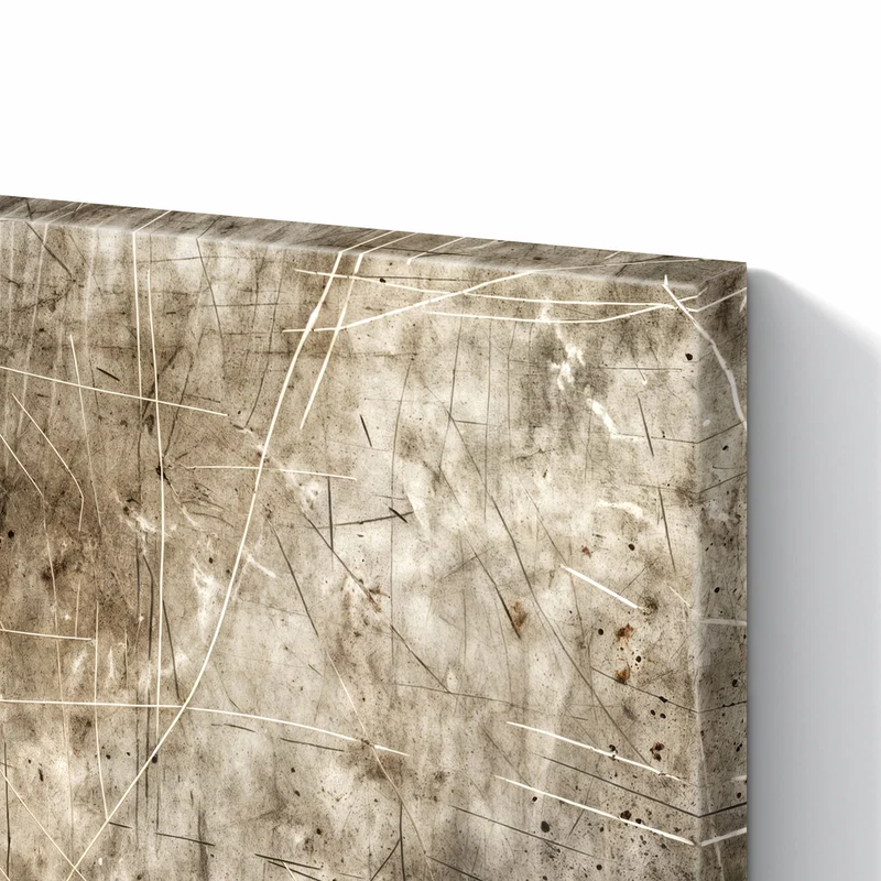 Metall Magnettafel - Abstrakte Kratzstruktur