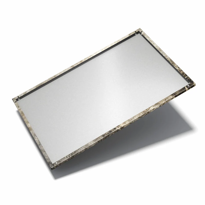 Metall Magnettafel - Abstrakte Kratzstruktur