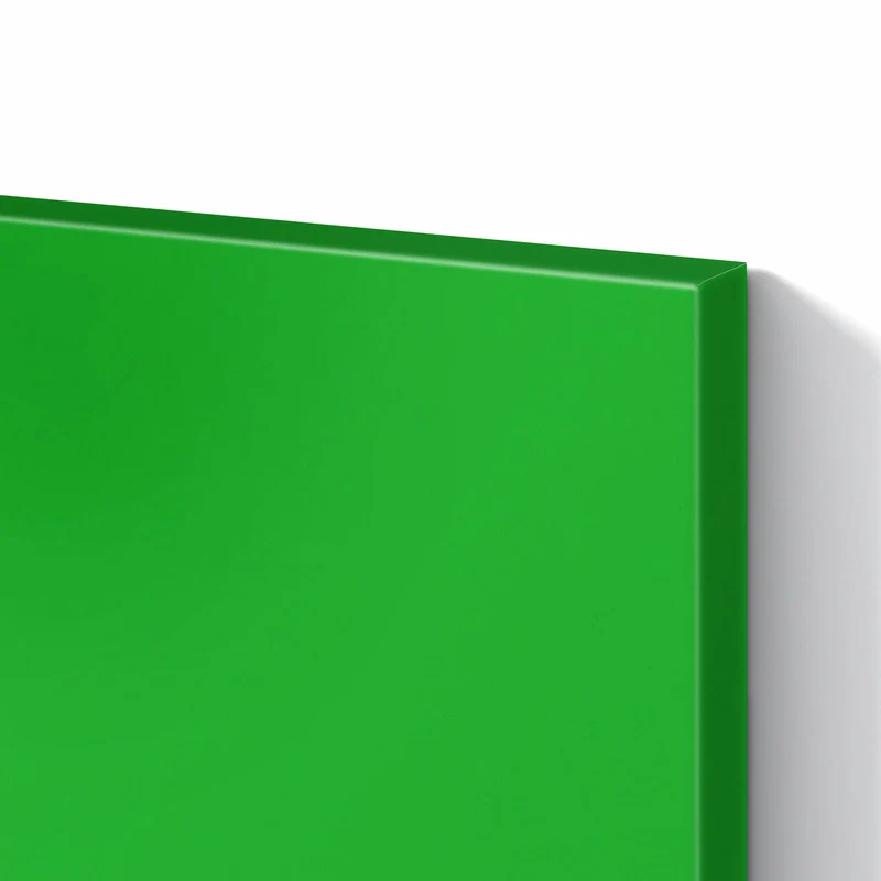 Metall Magnettafel - Grasgrüner Hintergrund