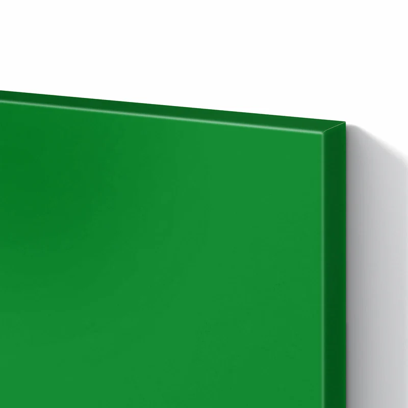 Metall Magnettafel - Smaragdgrün