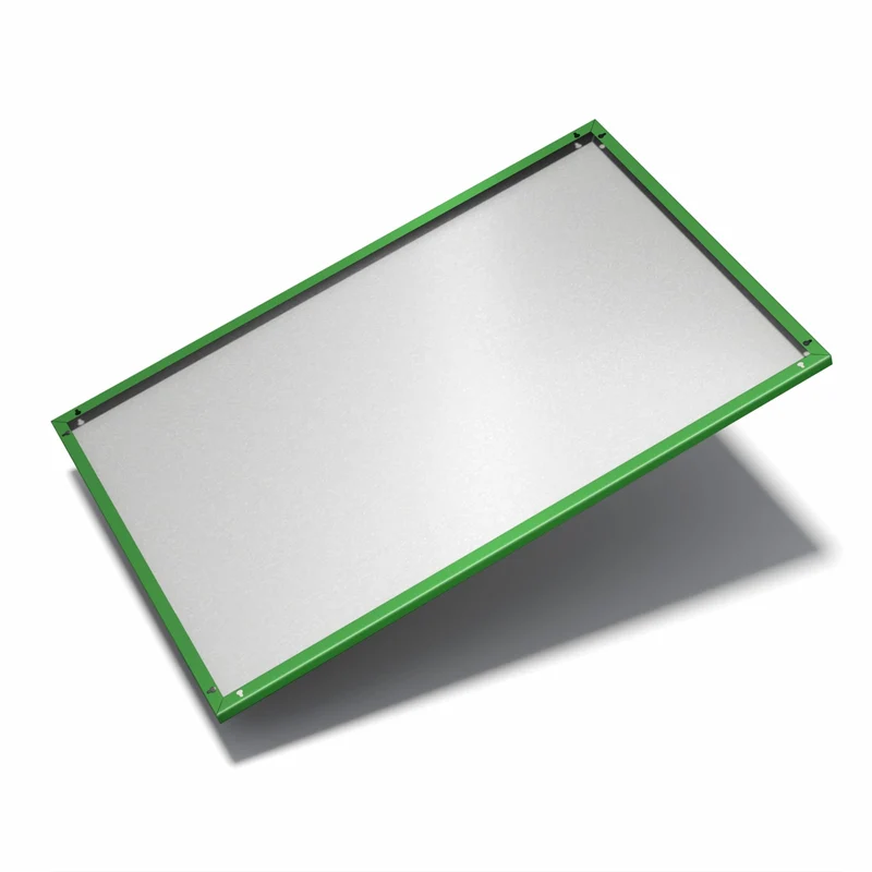 Metall Magnettafel - Waldgrün