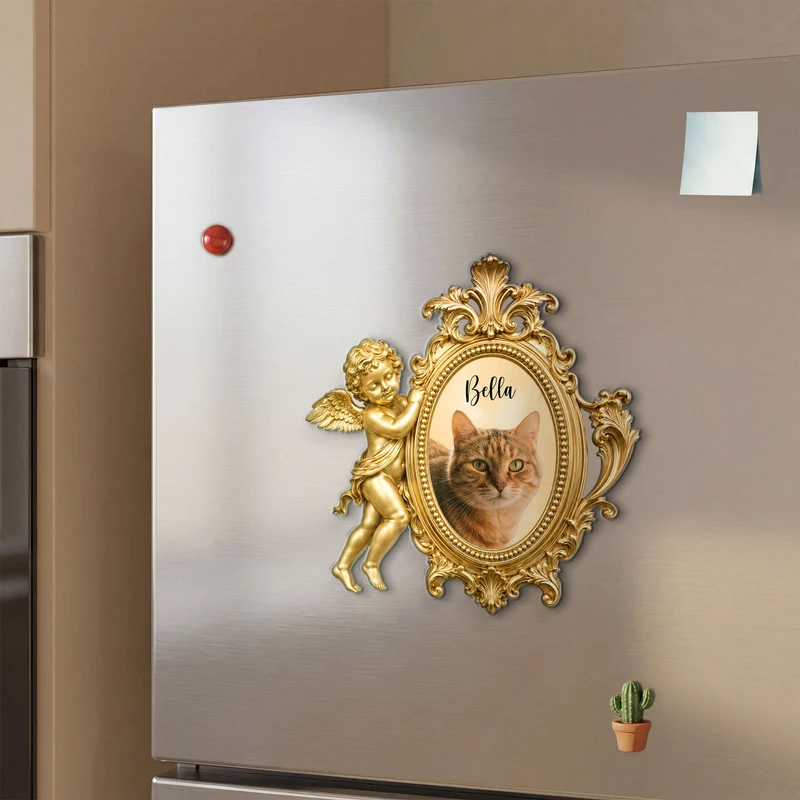 [3D-Optik] Bilder Von Haustieren - Personalisiertes Geschenk | Acryl Magnet
