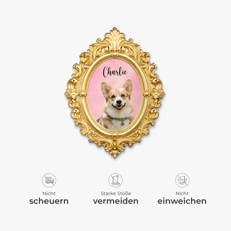 [3D-Optik] Bilder Von Haustieren - Personalisiertes Geschenk | Acryl Magnet
