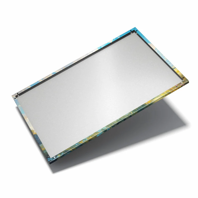 Metall Magnettafel - Wolkenhimmel über Feld