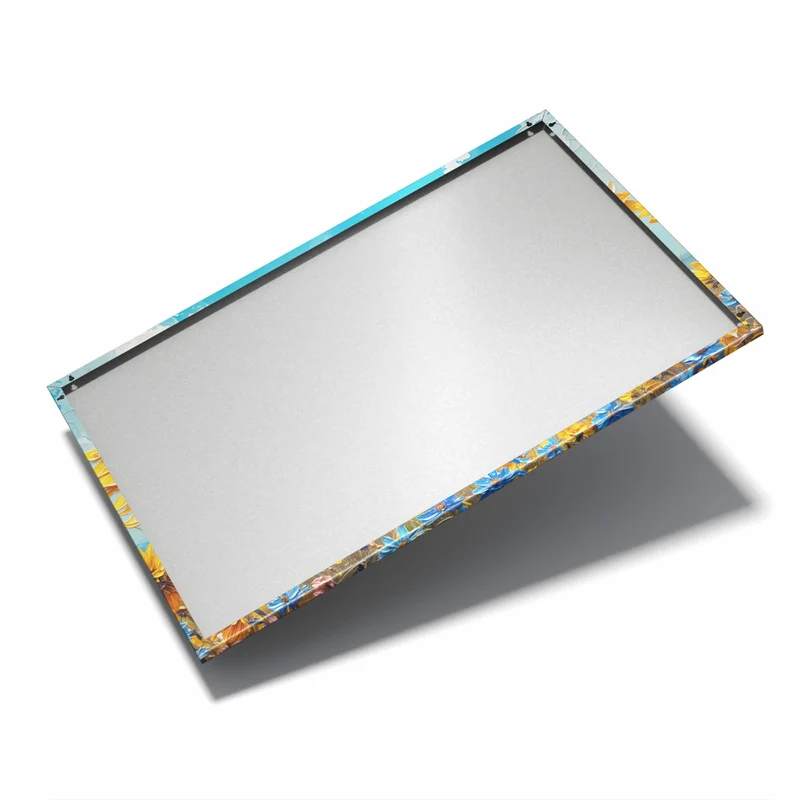 Metall Magnettafel - Sonnenblumenwiese