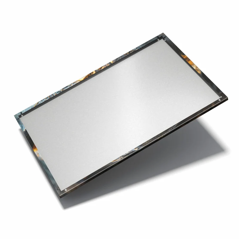 Metall Magnettafel - Metallischer Mund
