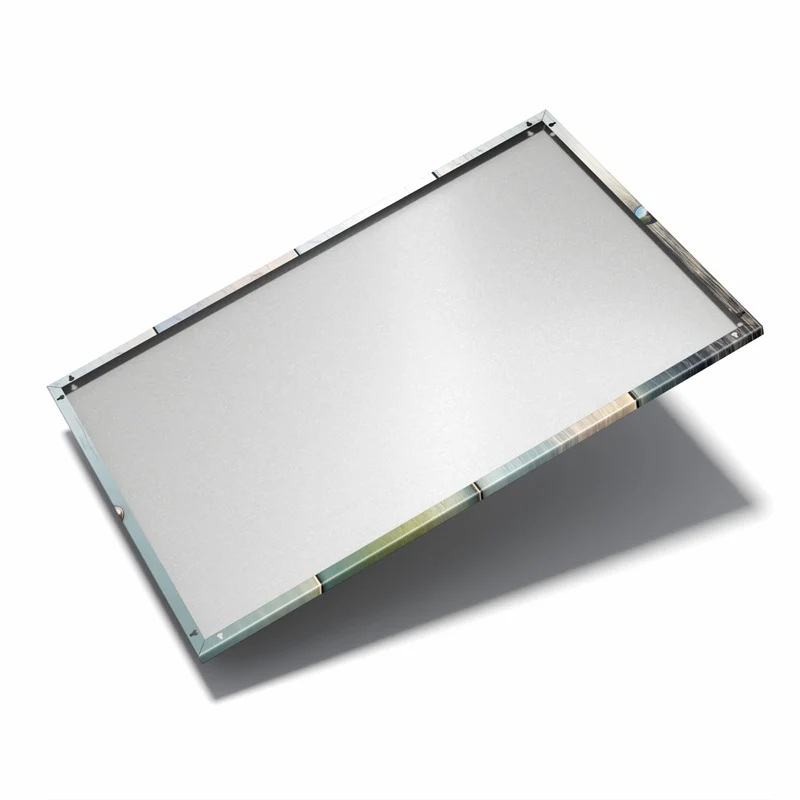 Metall Magnettafel - Metallknöpfe auf Holz