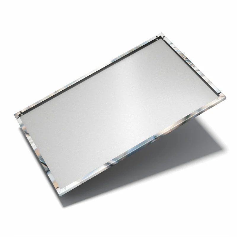 Metall Magnettafel - Welle aus Metallfliesen