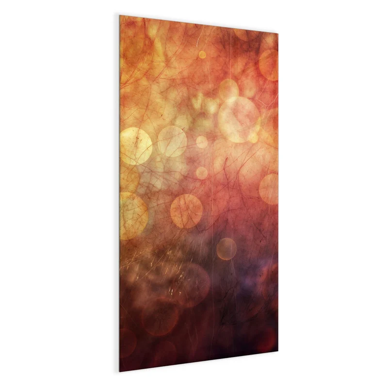 Glas Magnettafel - Abstrakte Kreise