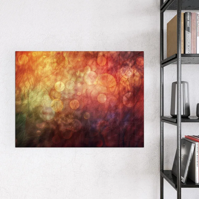 Glas Magnettafel - Abstrakte Kreise