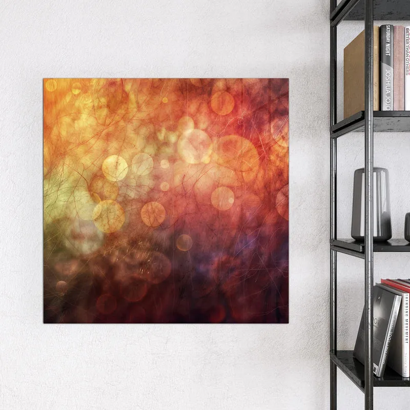 Glas Magnettafel - Abstrakte Kreise
