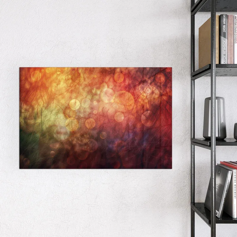 Glas Magnettafel - Abstrakte Kreise