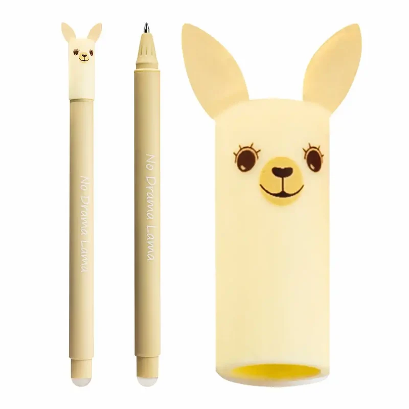 EBERHARD FABER Gelschreiber Animal Erase it! Lama creme 0,7mm