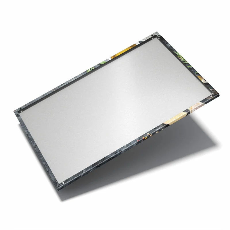 Metall Magnettafel - Gewürze und Olivenöl
