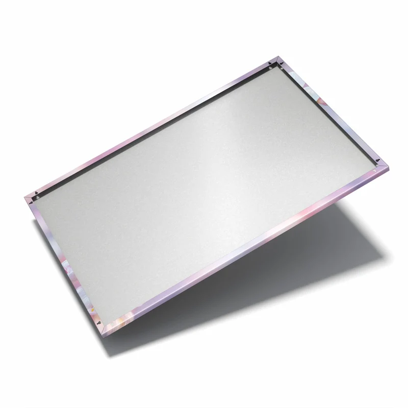 Metall Magnettafel - Weißer Blütenzweig