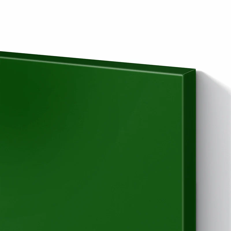 Metall Magnettafel - Tannengrün