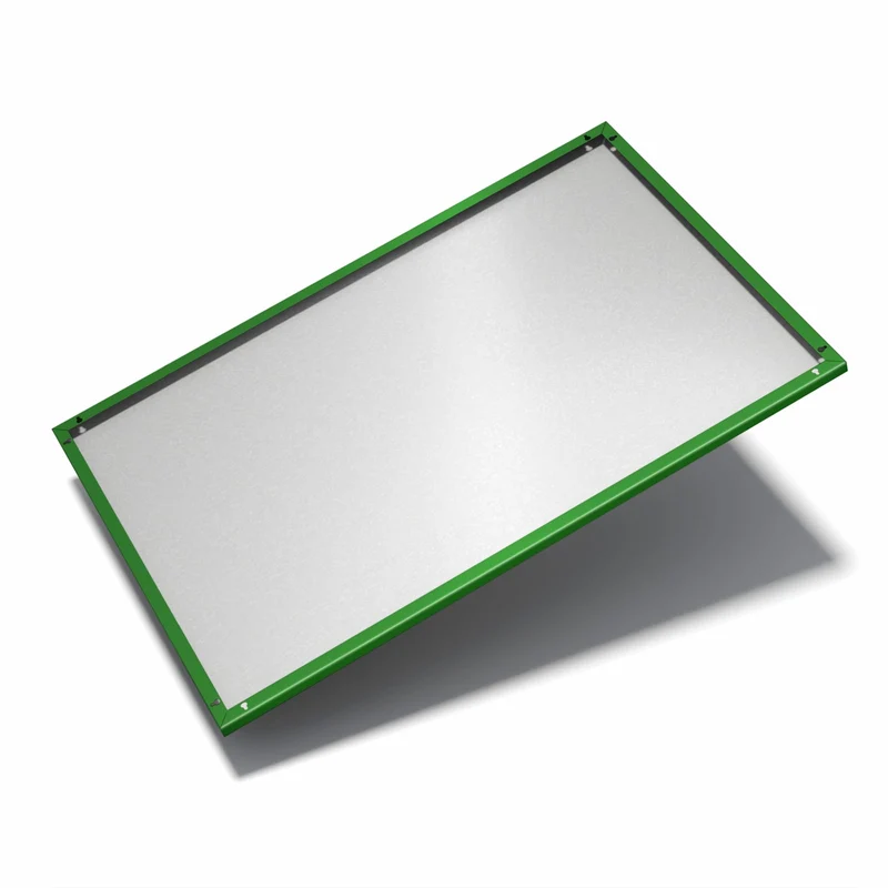 Metall Magnettafel - Tannengrün