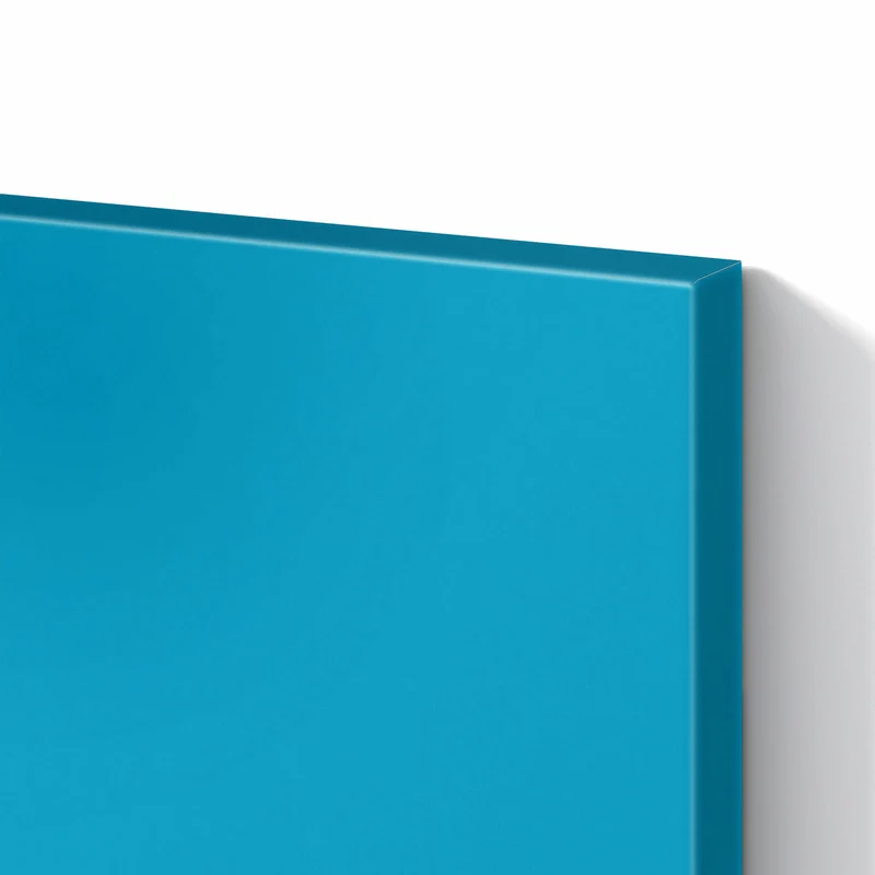 Metall Magnettafel - Petrolblau