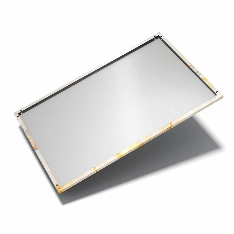 Metall Magnettafel - Glitzernde Tautropfen