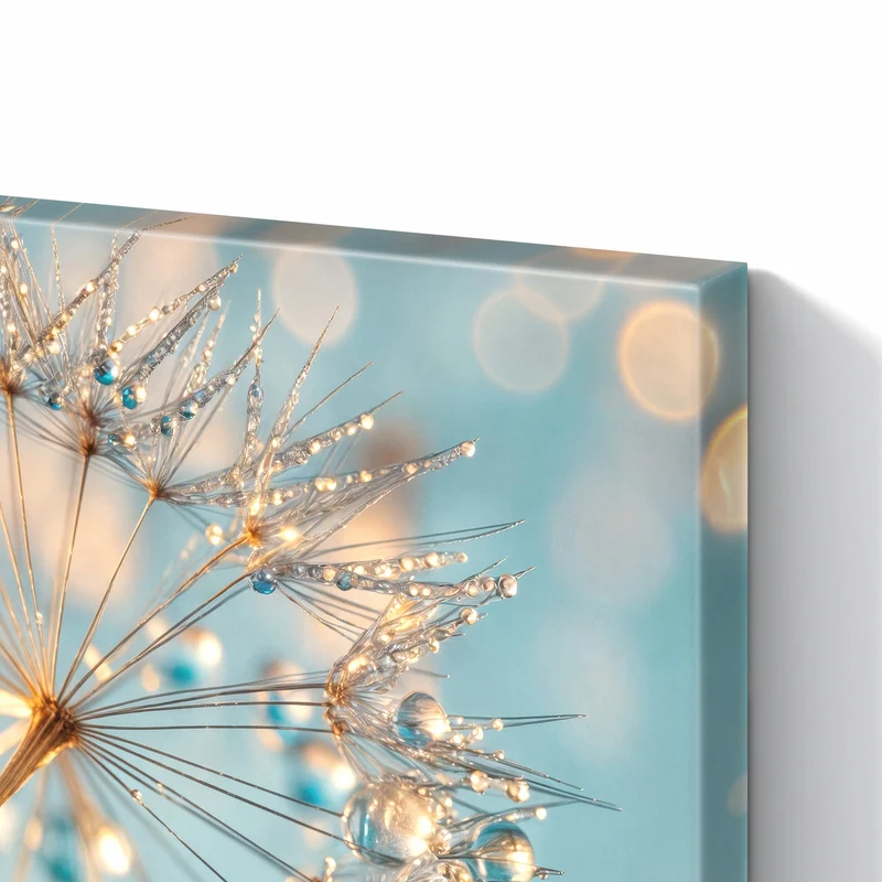 Metall Magnettafel - Pusteblume am Himmel