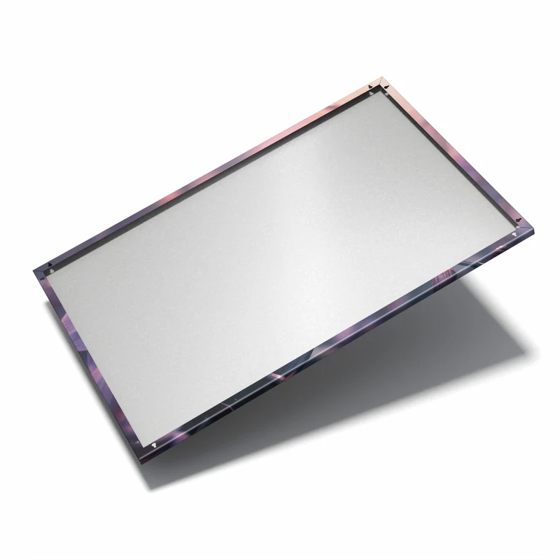 Metall Magnettafel - Lila Schmetterling