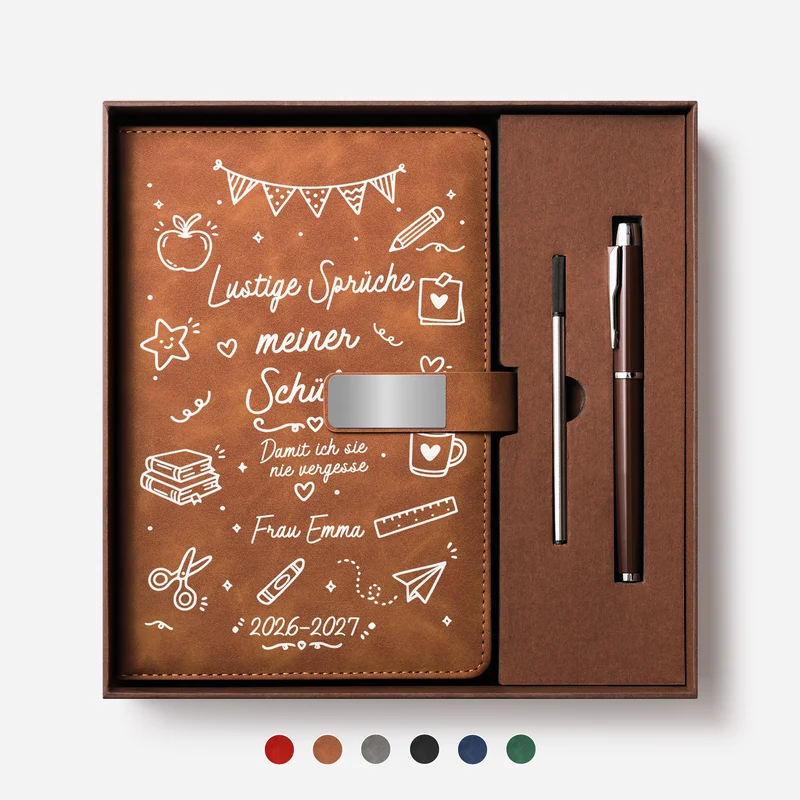 Lustige Sprüche Meiner Schüler Damit Ich Sie Nie Vergesse - Personalisierte Geschenke Lehrerin | Notizbuch Mit Stift